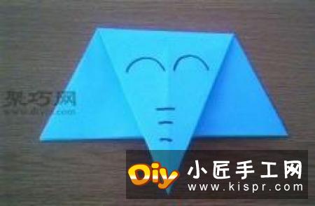 简单香蕉的折法图解 幼儿园香蕉折纸教程