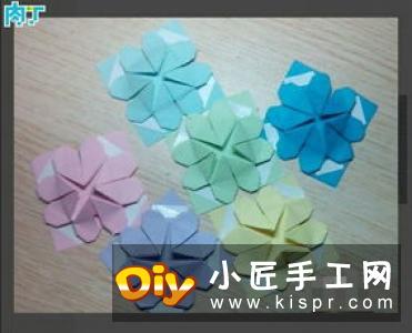 精灵球制作方法教程 手工折精灵球的折法图解