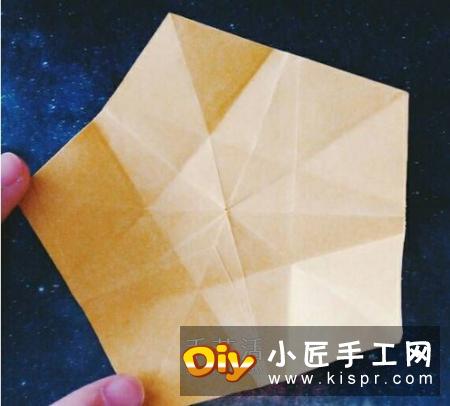 立体小星星的折法图解 漂亮五角星怎么折教程