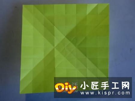 原创纸玫瑰花的折纸图解 步骤过程非常详细