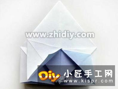 几何立体造型礼盒的折纸教程