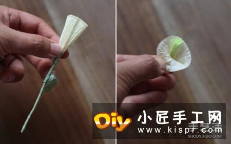 铃铛花的折法图解 皱纹纸制作铃铛花的方法