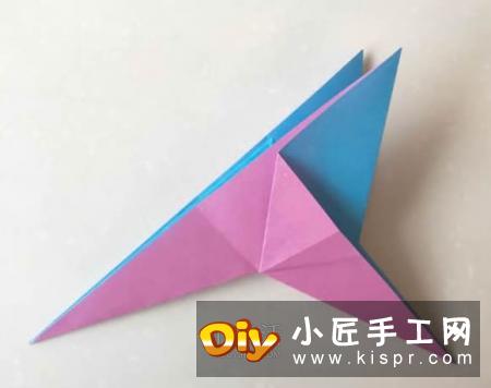 简单又好玩！会动的拍翼鸟手工折纸方法图解