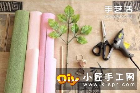 美丽宛如真花的手工折纸花朵的折法图解教程