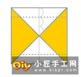 手工折方形盒子的方法 正方形纸盒折纸图解