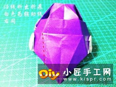 立体小鱼的折法图解 手工折纸立体小鱼的方法