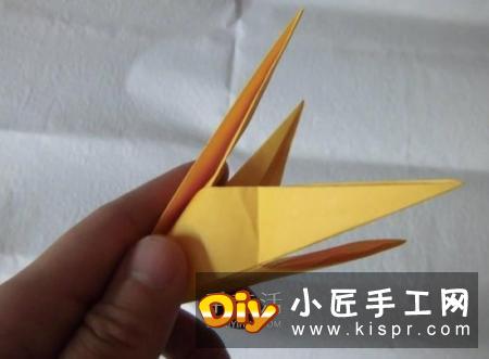 珠光海螺怎么折的教程 手工折纸海螺的步骤图