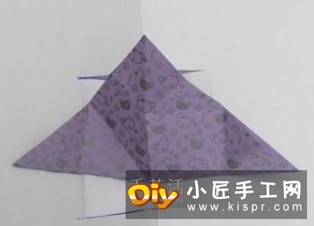 简单飞机手偶的折法 幼儿手工折纸手偶小飞机