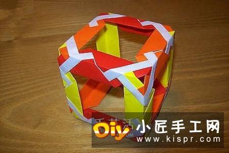 折纸魔方的方法图解 手工立方体方块的折法