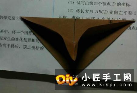 人字拖的折法图解教程 折纸人字拖鞋的方法步骤