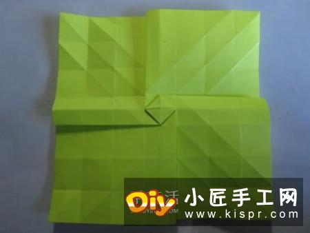 原创纸玫瑰花的折纸图解 步骤过程非常详细