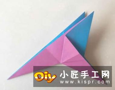简单又好玩！会动的拍翼鸟手工折纸方法图解