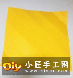 小熊折纸图解教程 传情可爱小熊的折法步骤