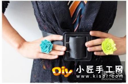 牡丹花的折法图解 折纸牡丹花指环制作教程