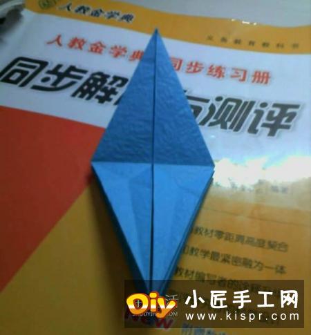 人字拖的折法图解教程 折纸人字拖鞋的方法步骤
