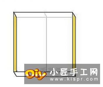 手工折方形盒子的方法 正方形纸盒折纸图解