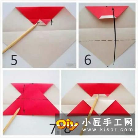 儿童折圣诞老人的教程 简单可爱圣诞老人折纸