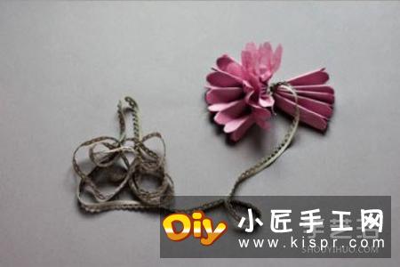 立体纸花的制作图解 立体纸花的做法图解