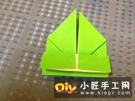 简单折纸青蛙的详细步骤图解