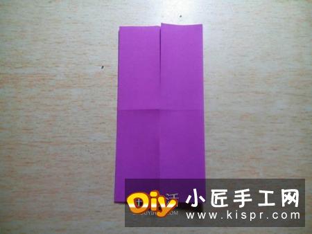 怎么折纸格纹爱心图解 双色格子心形的折法