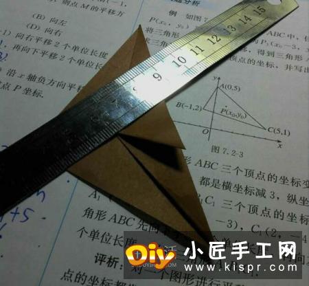 人字拖的折法图解教程 折纸人字拖鞋的方法步骤