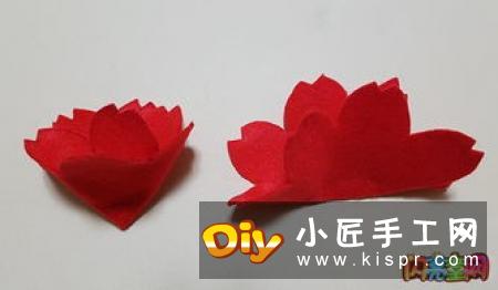 立体花朵制作图解 卡纸制作立体花朵的方法