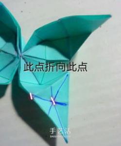 简单又漂亮纸蝴蝶的折法图解教程