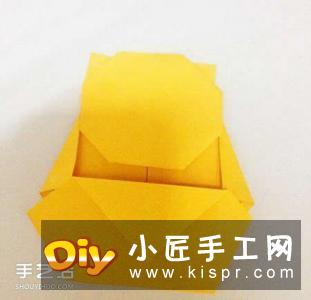 小熊折纸图解教程 传情可爱小熊的折法步骤