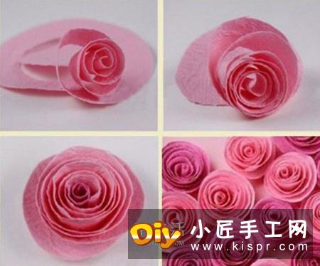 皱纹纸花手工制作教程 做纸花原来这么简单！