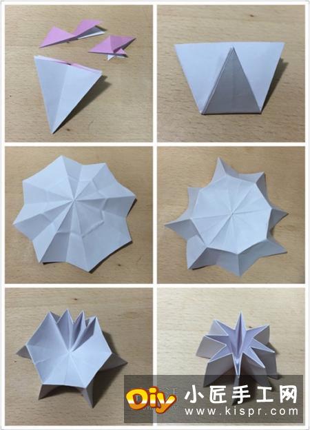 怎么手工折纸太阳花的详细步骤 简单容易学！