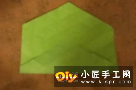漂亮的折纸手工,折一朵立体的六角星花