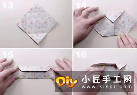 手工马苏盒折纸教程详细步骤图解