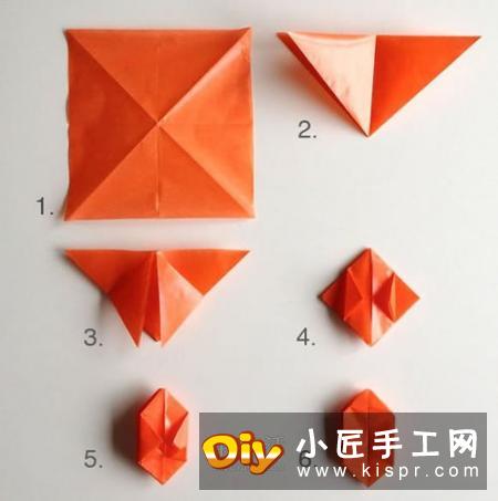 搞笑五角星的折纸方法 折出带表情的卡通星星