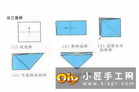 儿童简单纸玩具制作 可以控制海豚游来游去