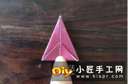 多张纸折花的方法图解 立体八瓣花的折法步骤