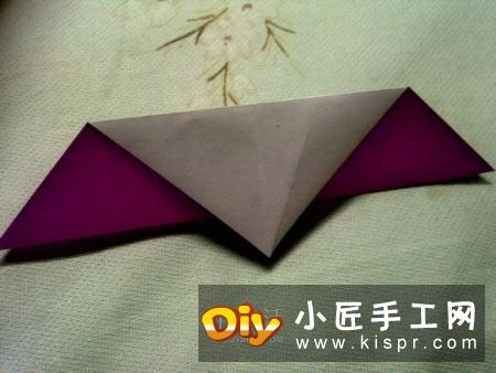 萌神折纸教程 可爱立体大白的折法图解步骤