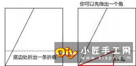 折纸中如何把角三等分 三等分角的方法图解