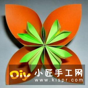 折纸花朵不可少！简单花萼的折纸方法图解