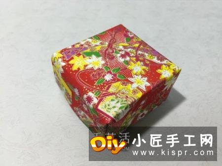 简单又好看的方形礼盒手工折纸图解教程