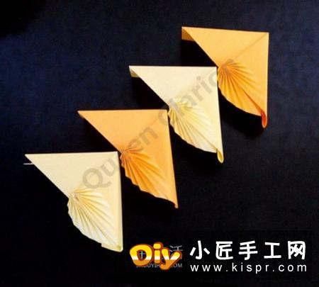 树叶纸盒的折法图解 带叶子盖子折纸方法