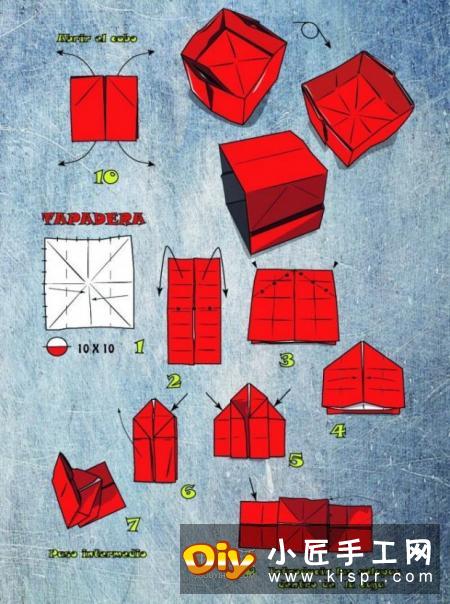 方程式赛车的折纸方法图解 作品看着很逼真！