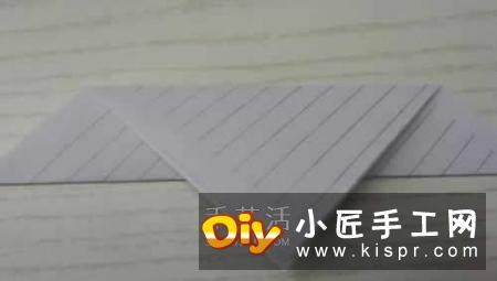 幼儿园手工折纸教程 最简单和平鸽的折法图解