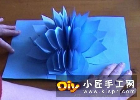 简单海绵纸花手工制作 海绵纸做花的图解教程