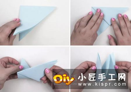 儿童手工折纸和平鸽的折法图解教程