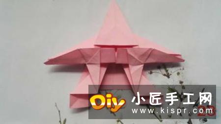 幼儿折纸战斗机的教程 简易纸飞机的折叠方法