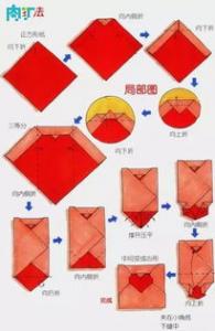 日式风格纸扇折纸图解 折纸日本扇的方法步骤